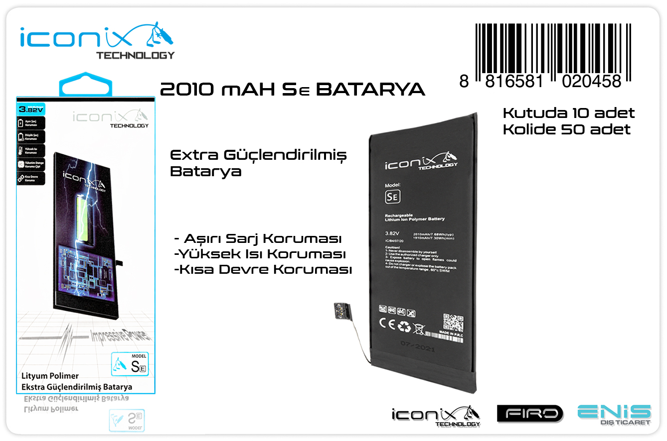 İCON-SE PİL 2010mAh