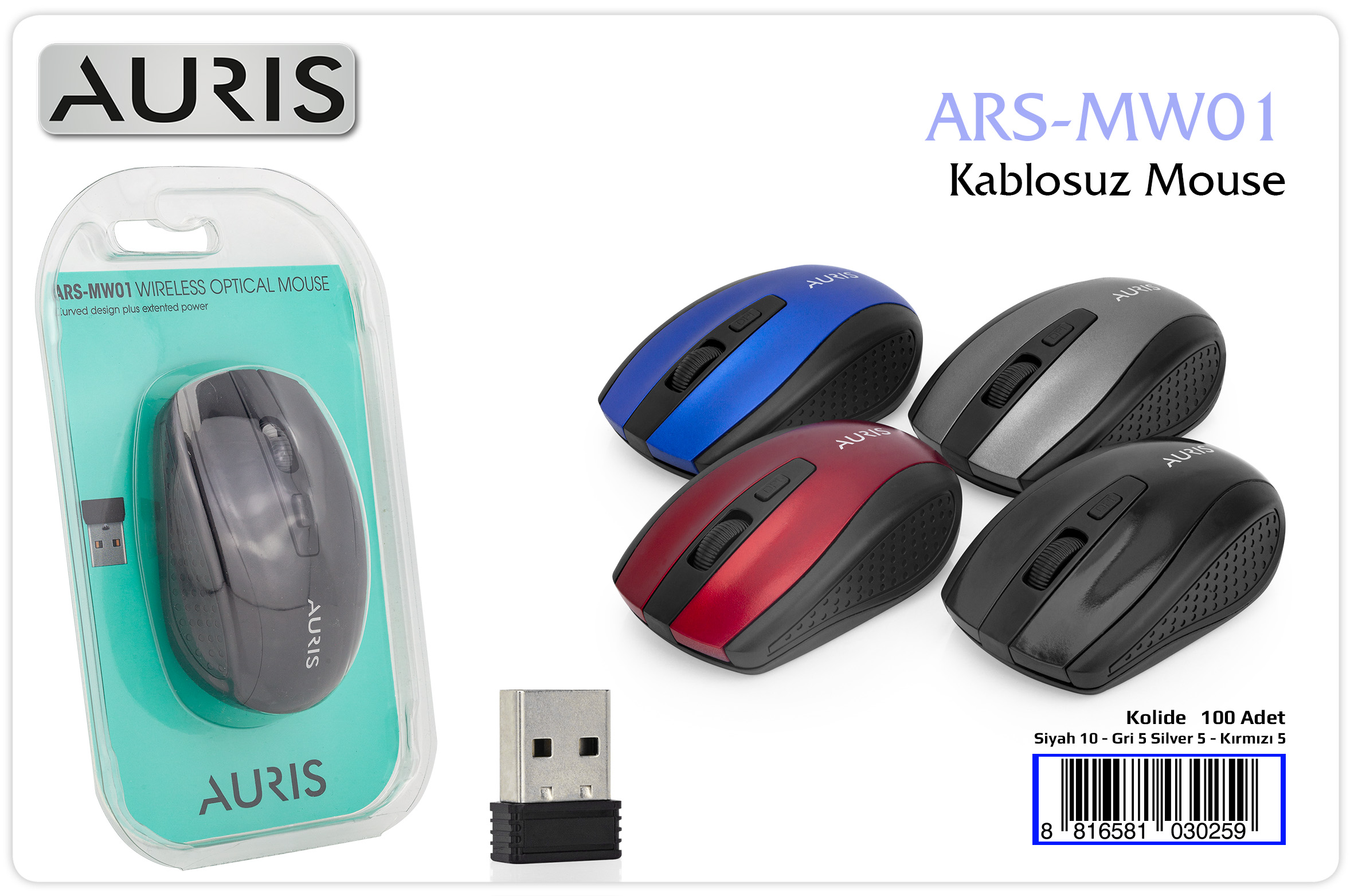 MW01 Wireless Mouse