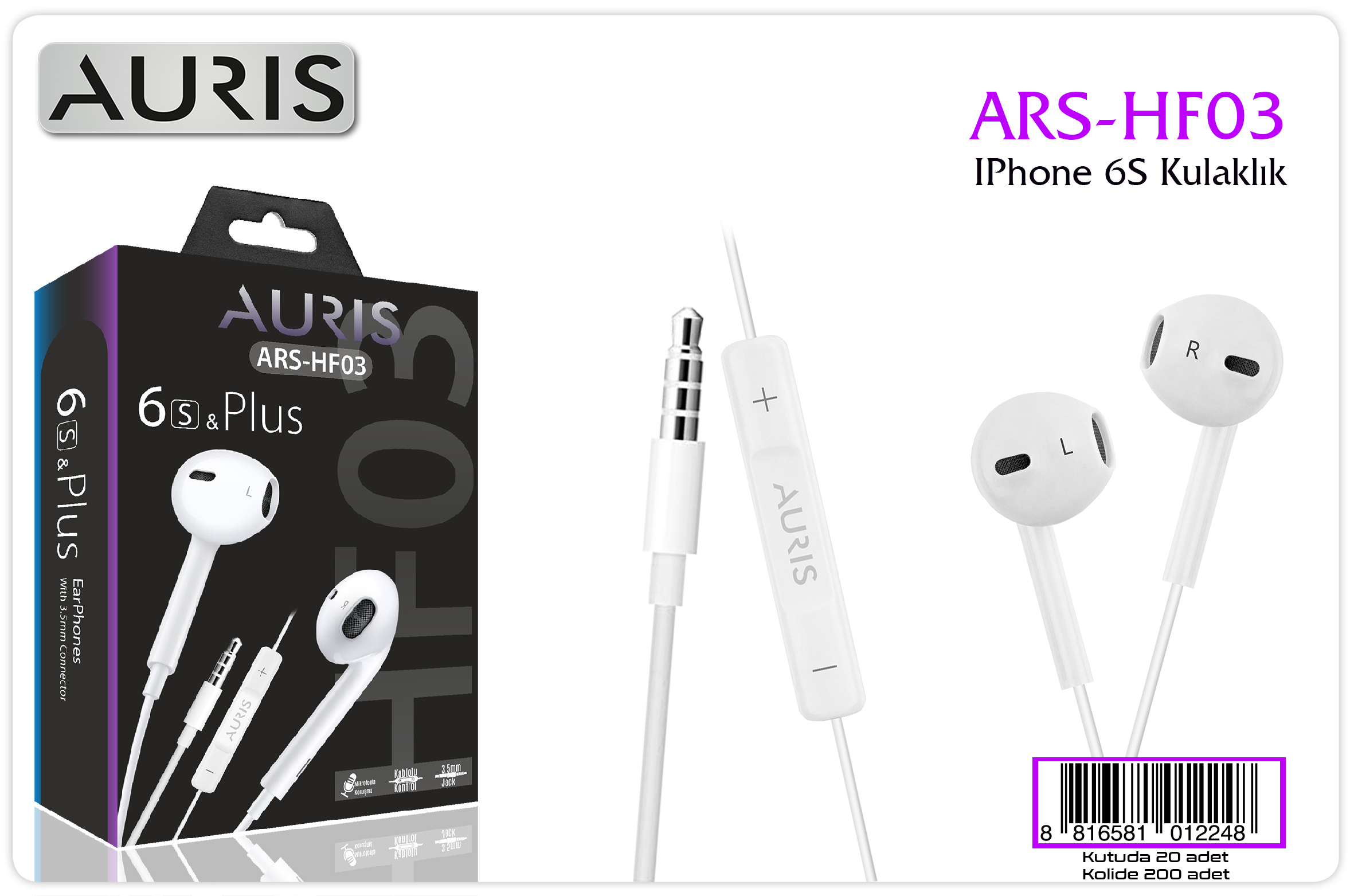 HF03 6s 3.5mm Kulaklık