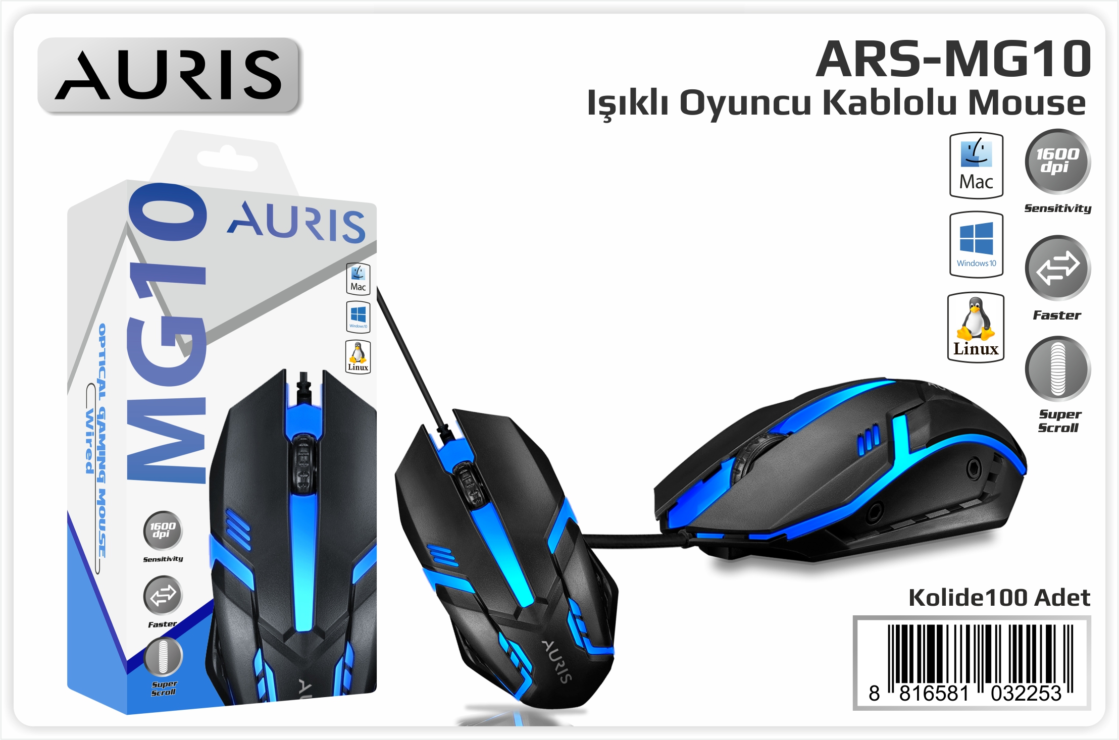 MG10 Oyuncu Mouse