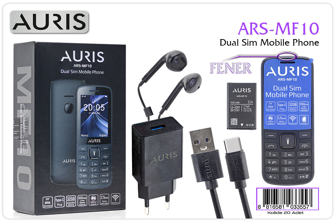 MF10 TUŞLU TELEFON