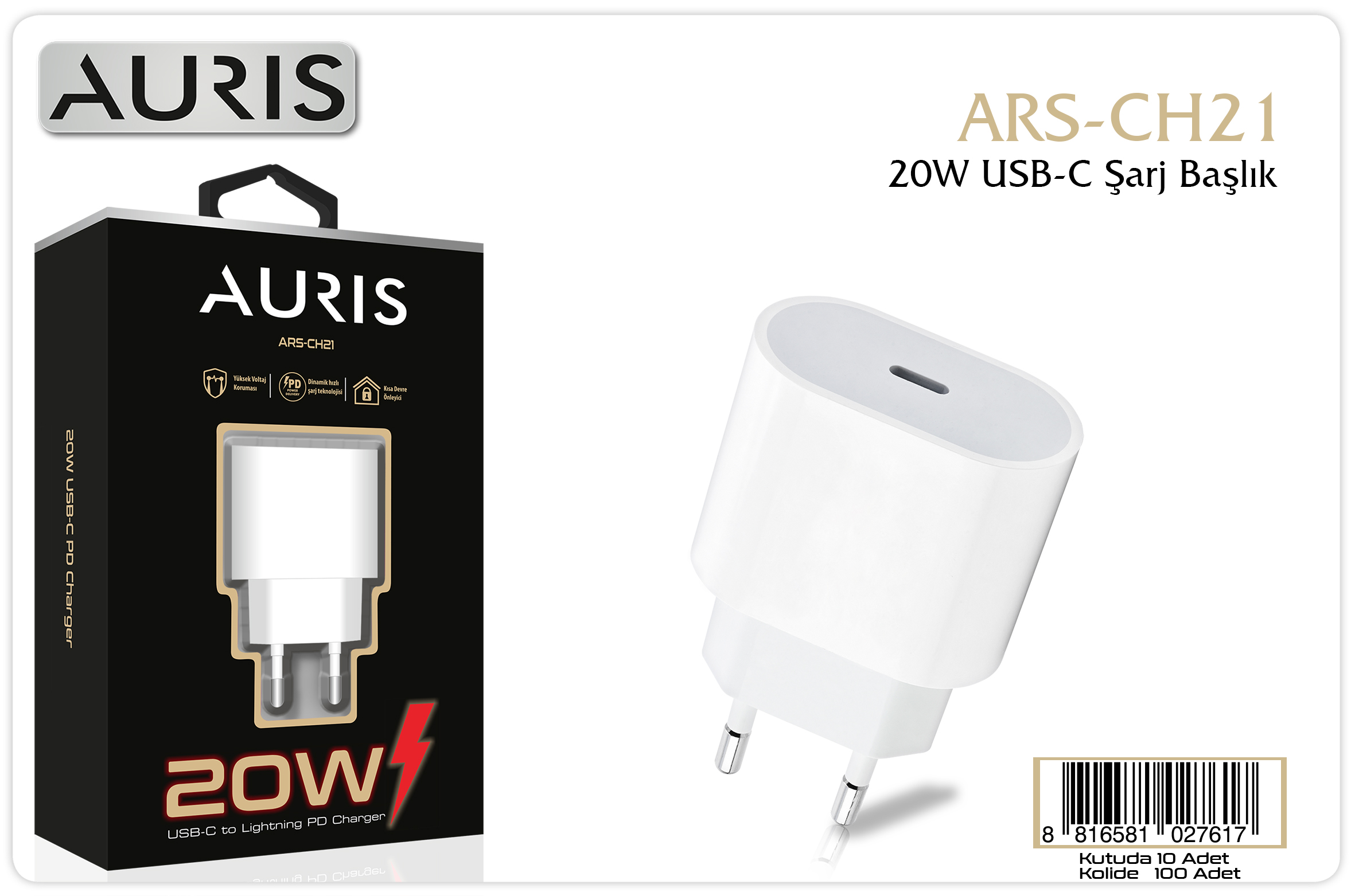 CH21 Usb-C Kafa 20W