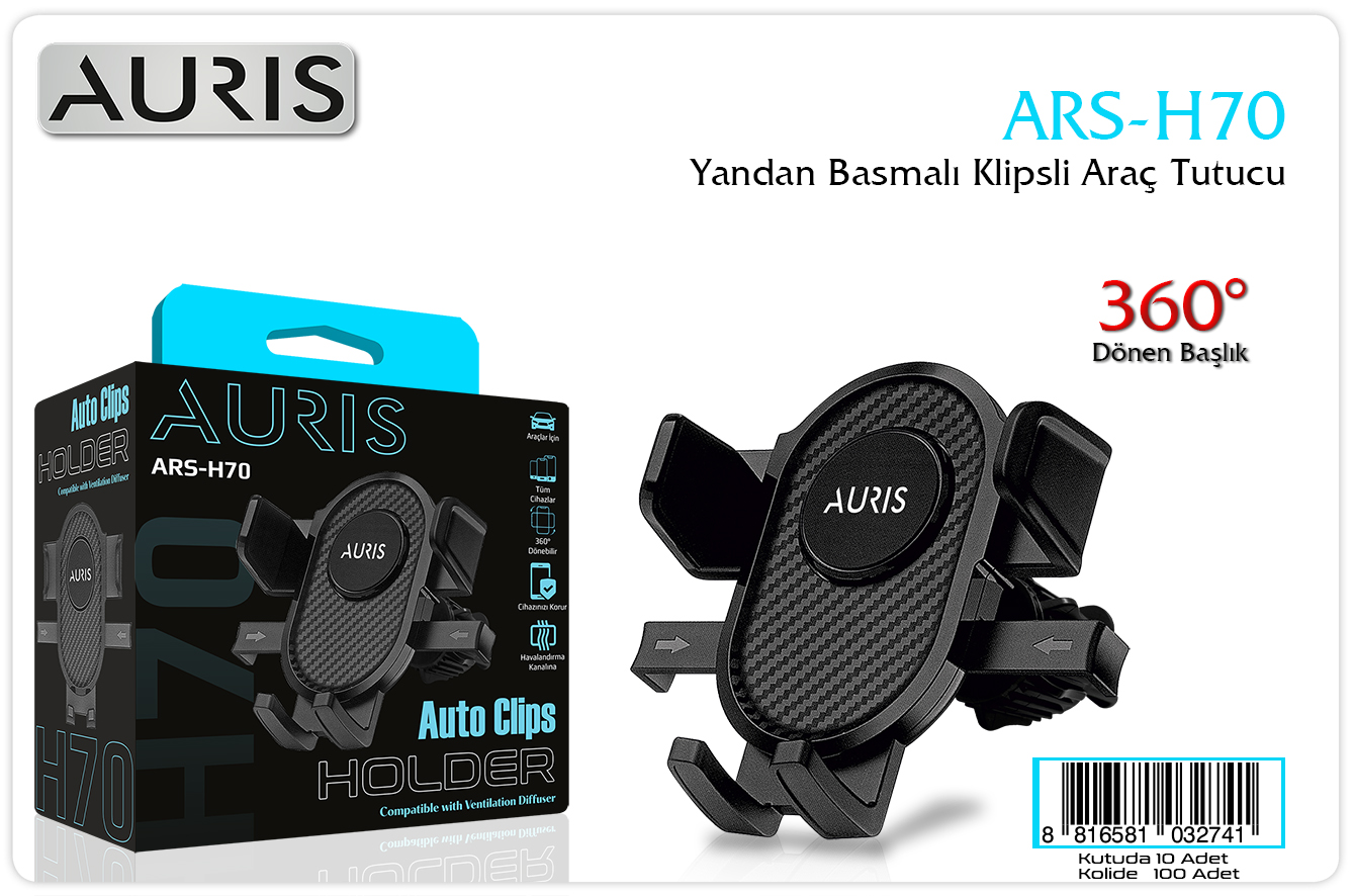 H70 Araç İçi Tel.Tutucu