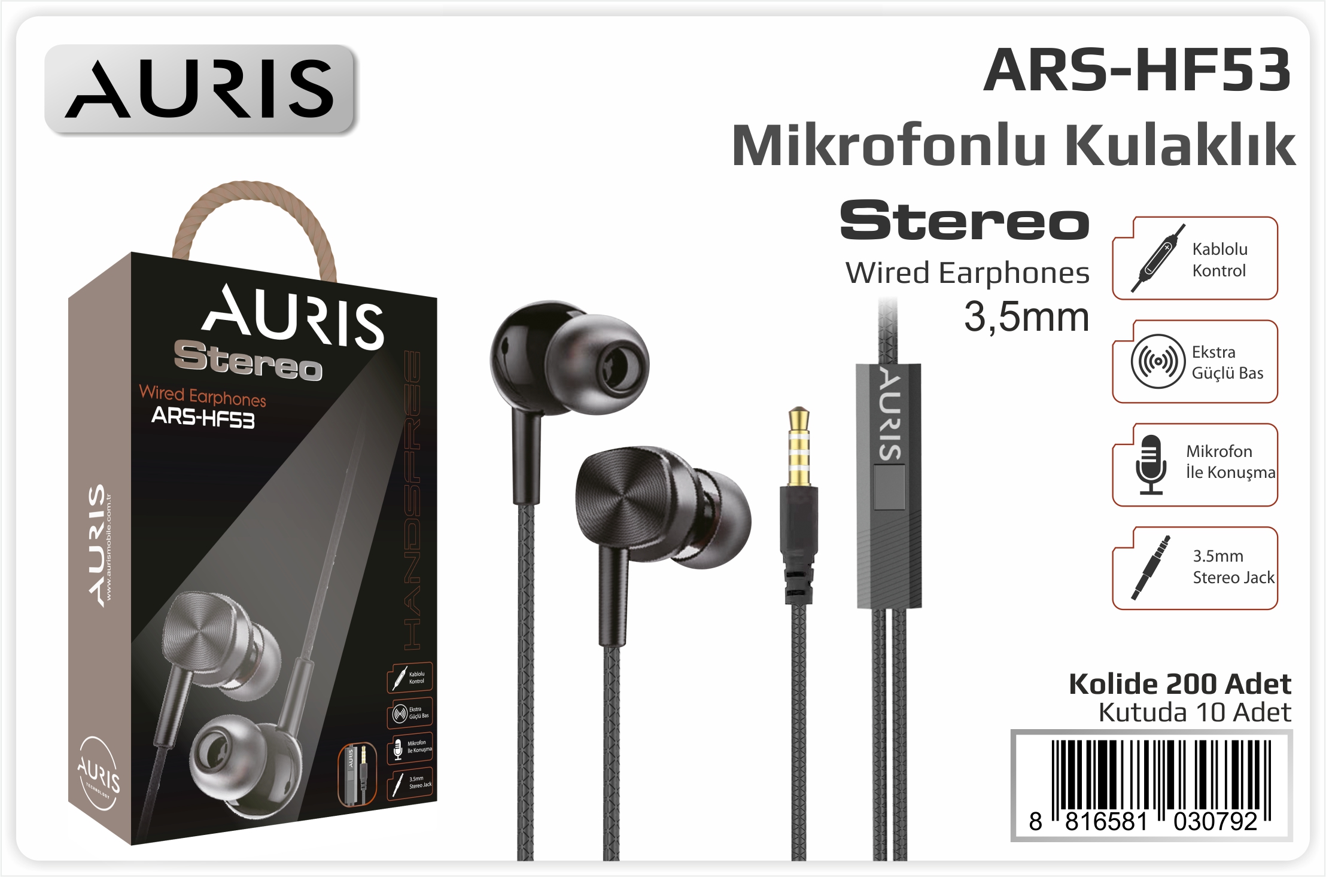 HF53 3.5mm Kulaklık