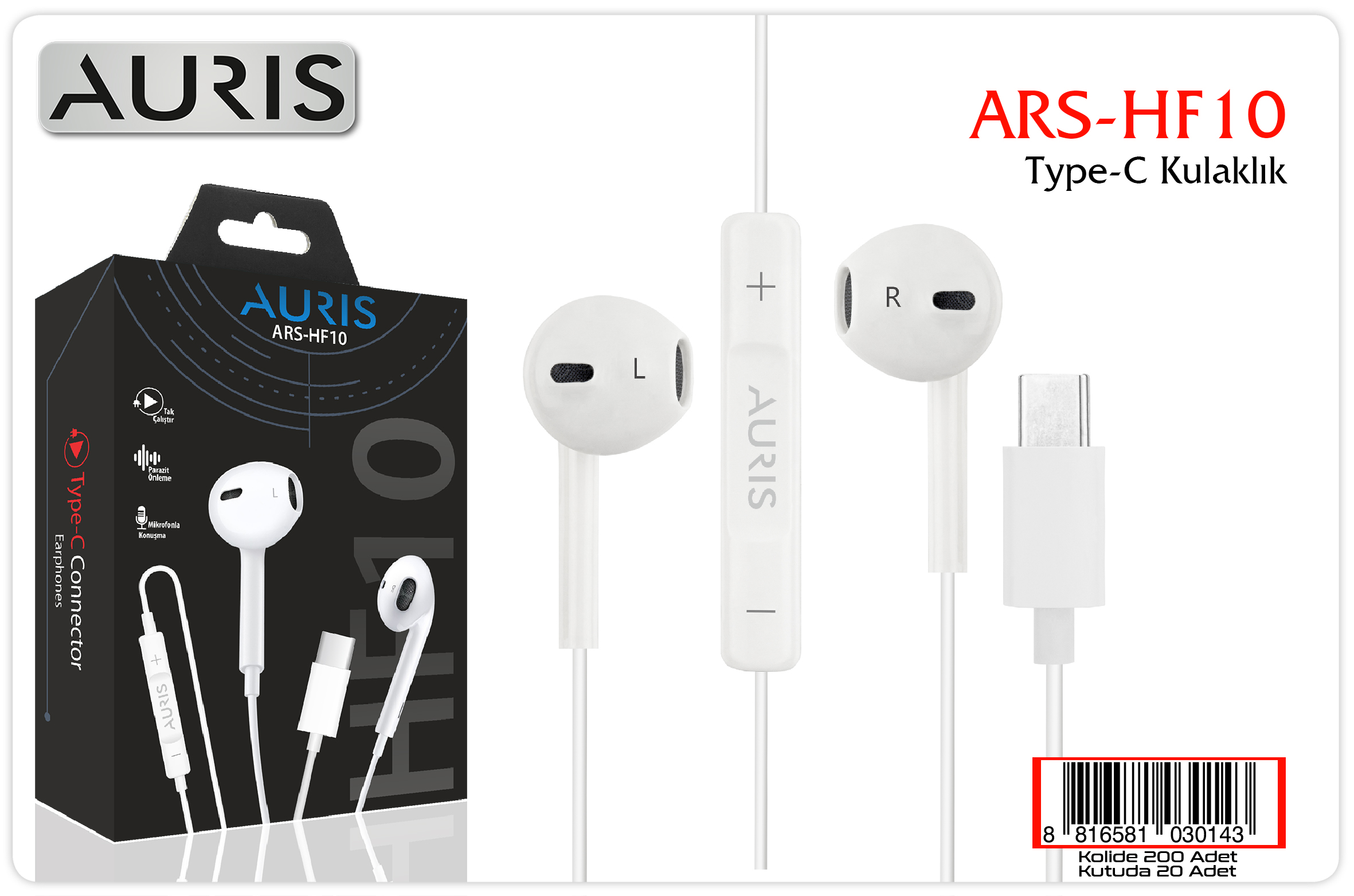 HF10 Type-C Kulaklık