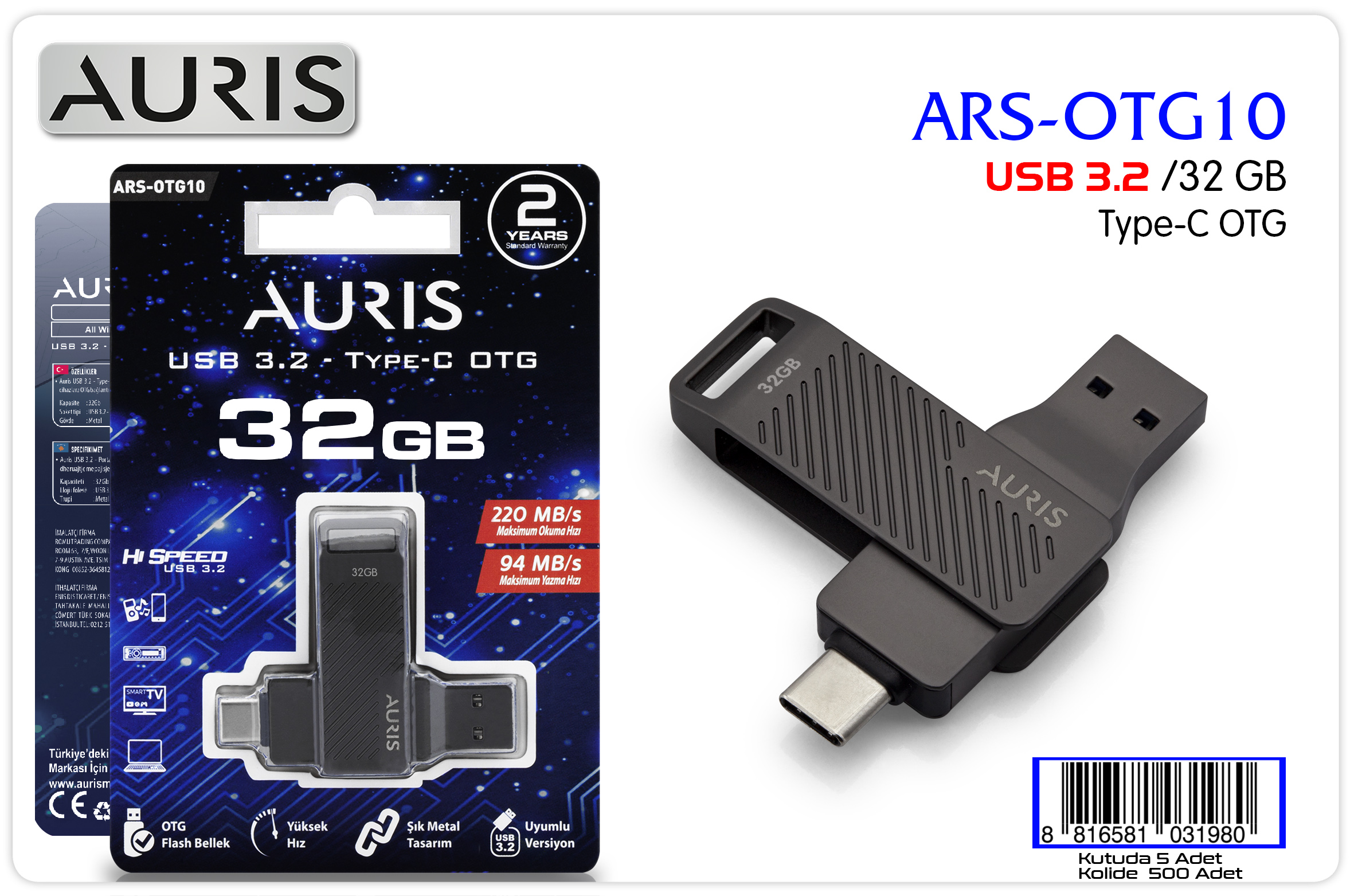 OTG10 32 GB Type-C Flash