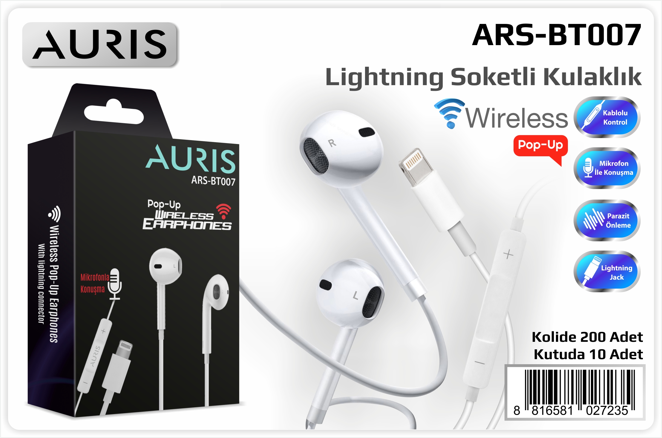 BT007 Lightning Kul.Pop Up