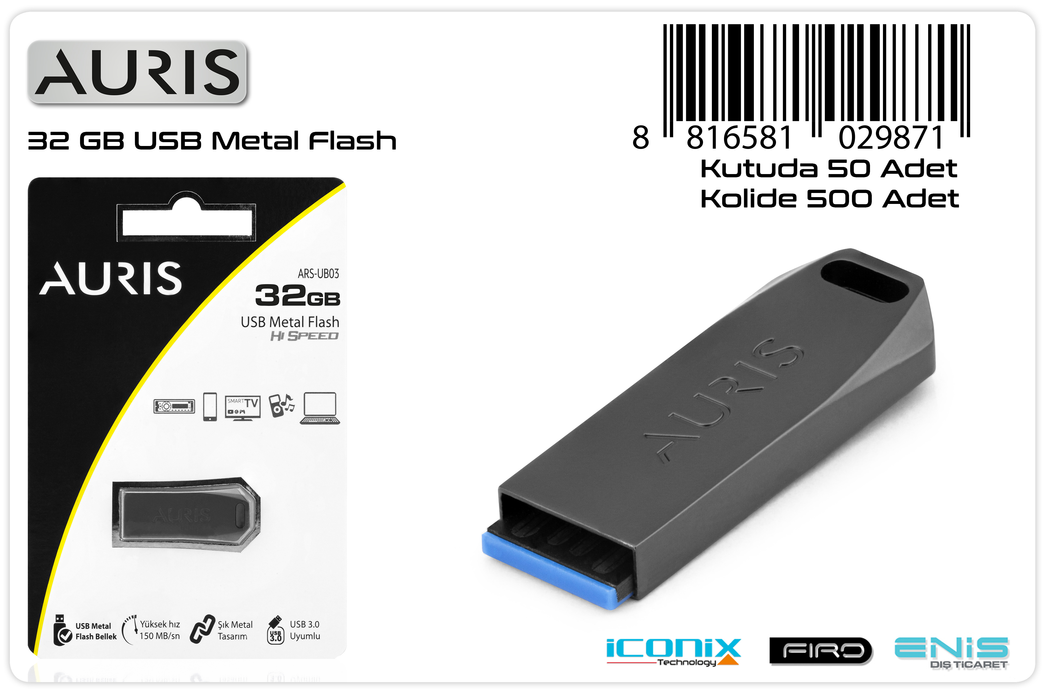 32 GB Metal Flash