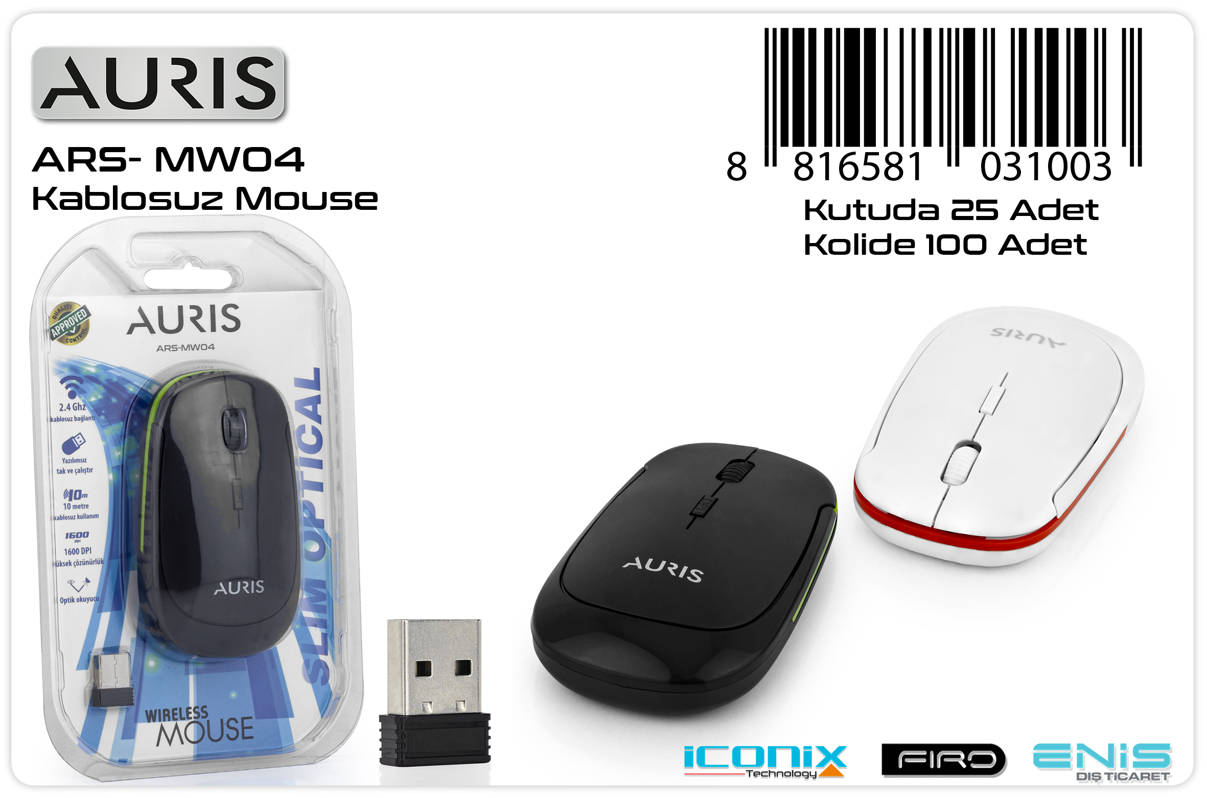 MW04 Wireless Mouse