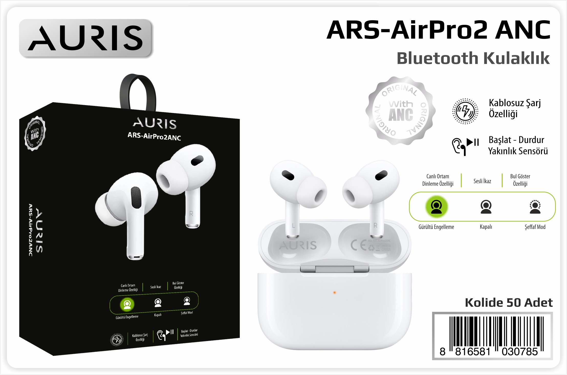 Air Pro2 Anc Kulaklık