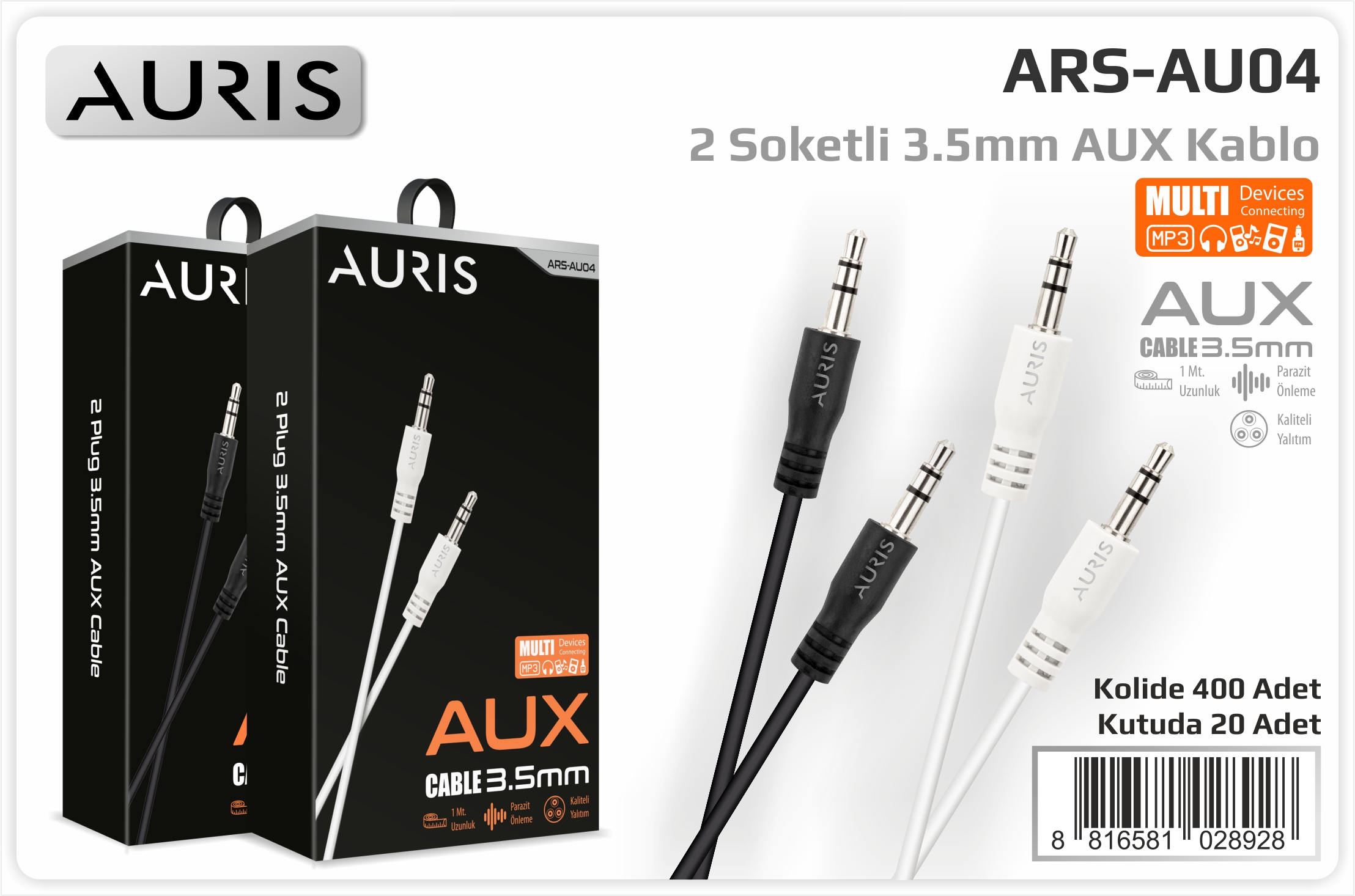 AU04 Aux Kablo Eco