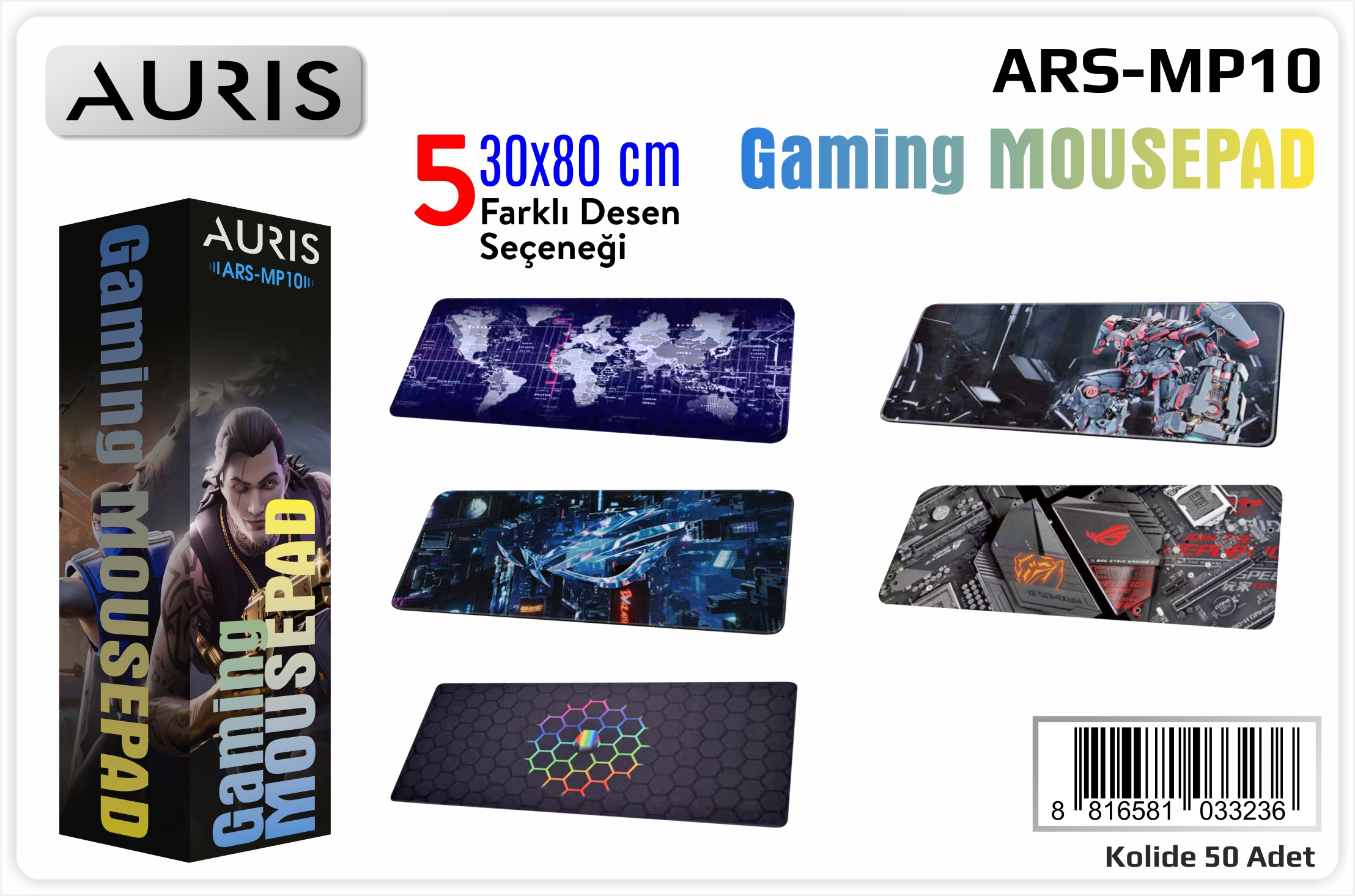 MP10 Oyuncu Mouse Pad 30X80 cm