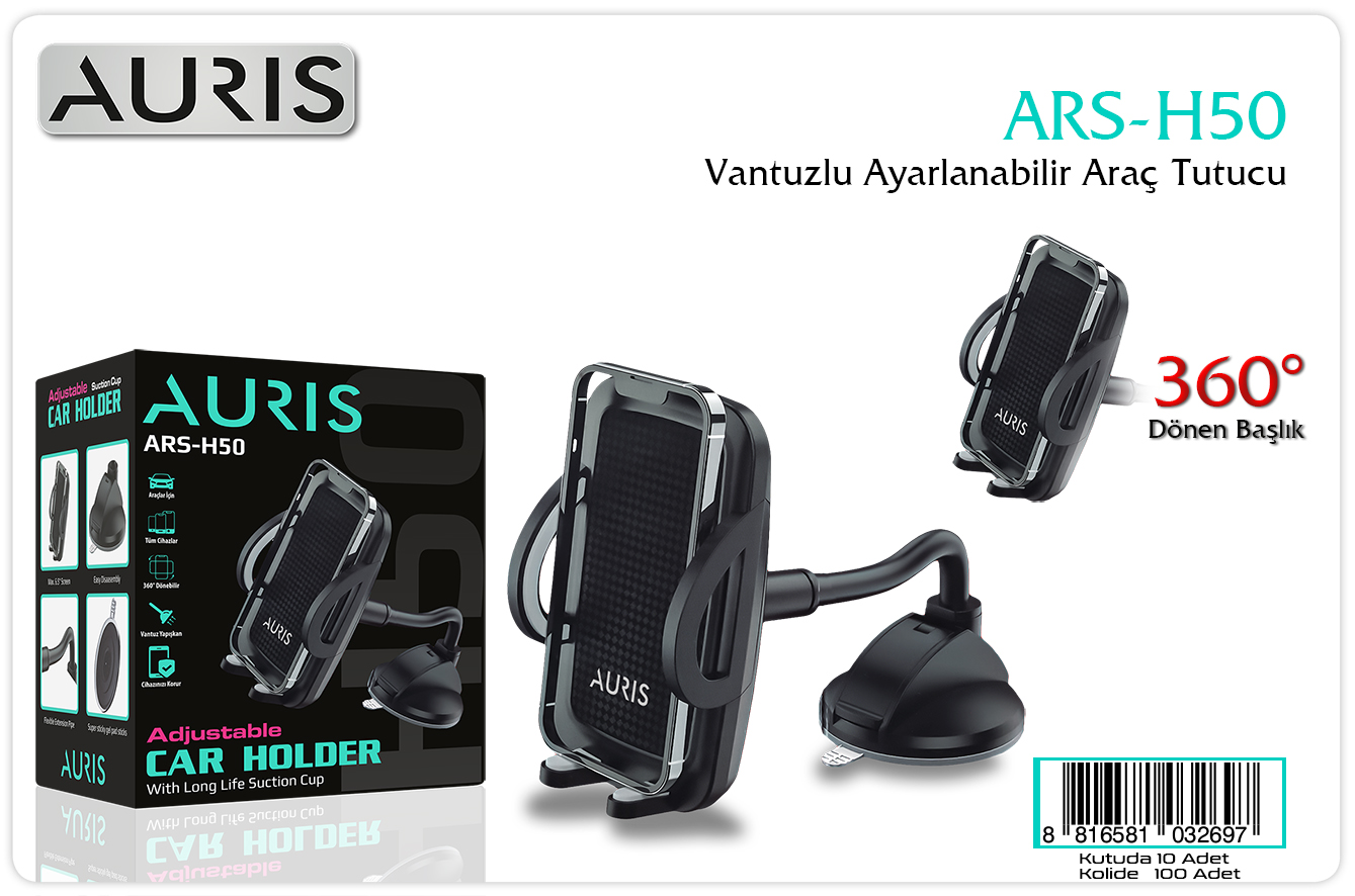 H50 Araç İçi Tel.Tutucu