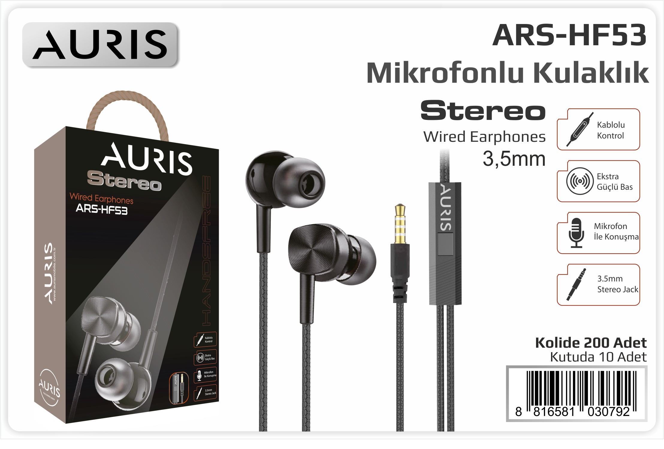 HF53 3.5mm Kulaklık
