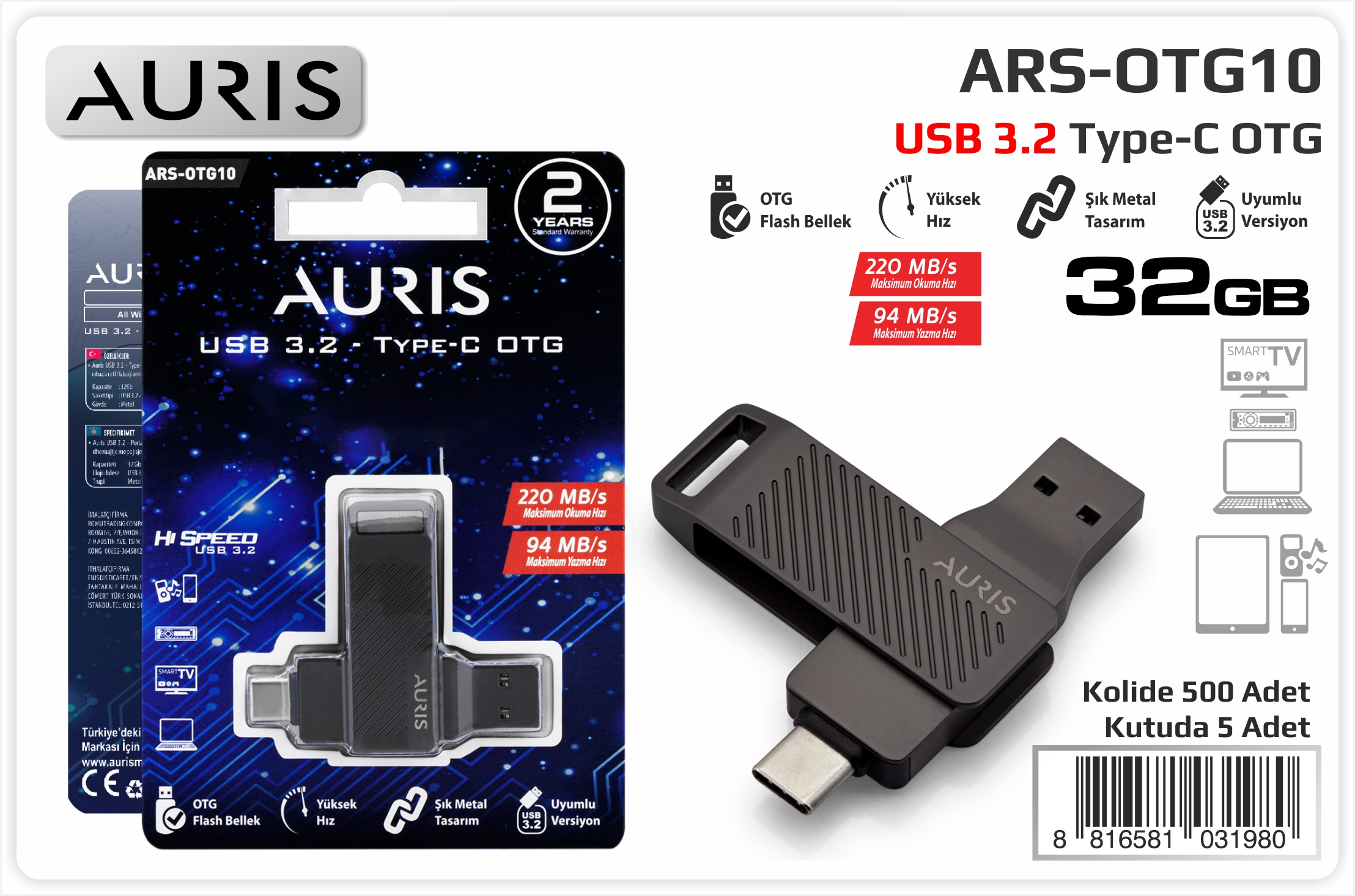 OTG10 32 GB Type-C Flash