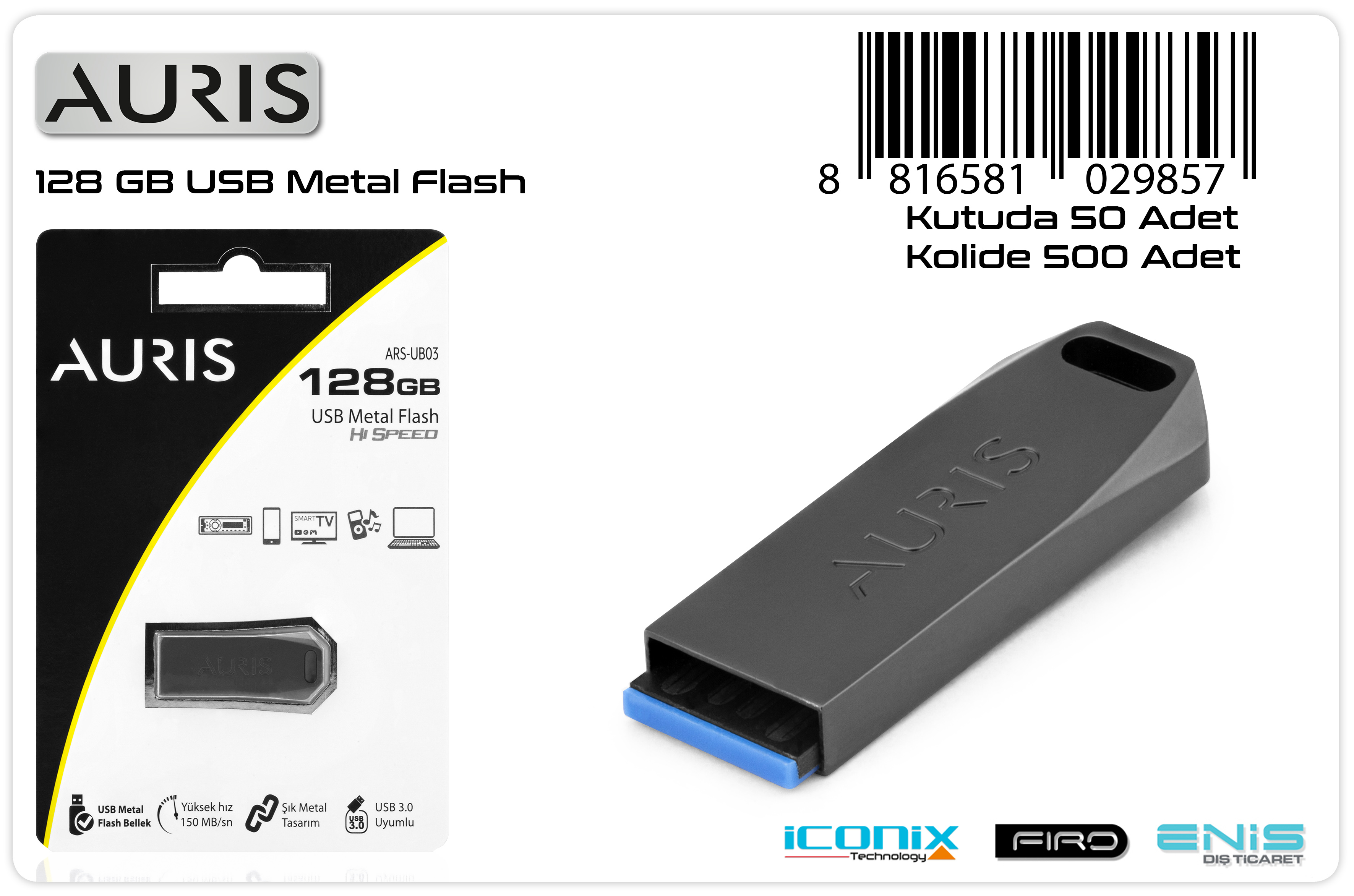 128 GB Metal Flash