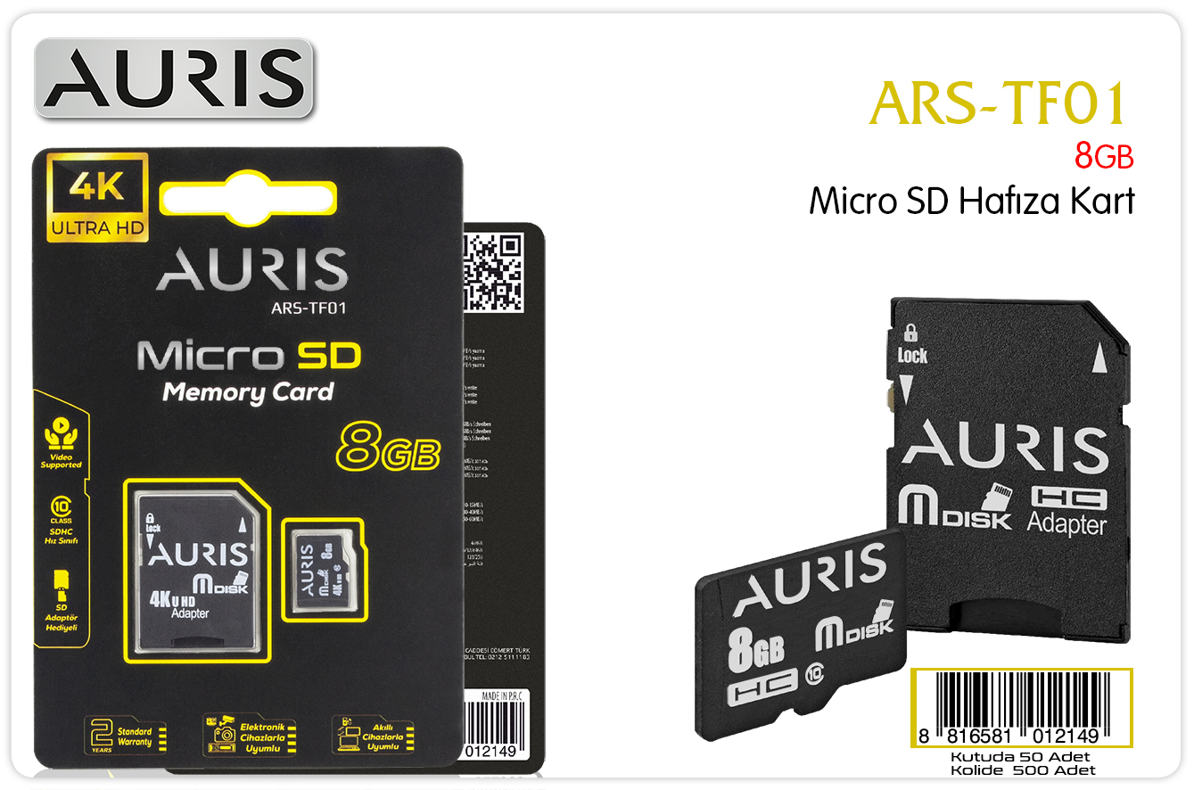 8 GB MicroSD