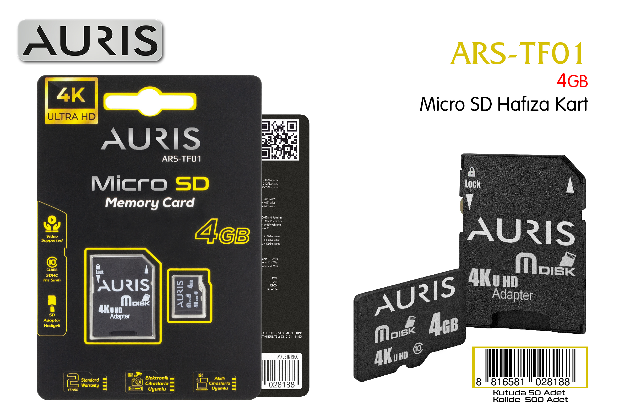 4 GB MicroSD