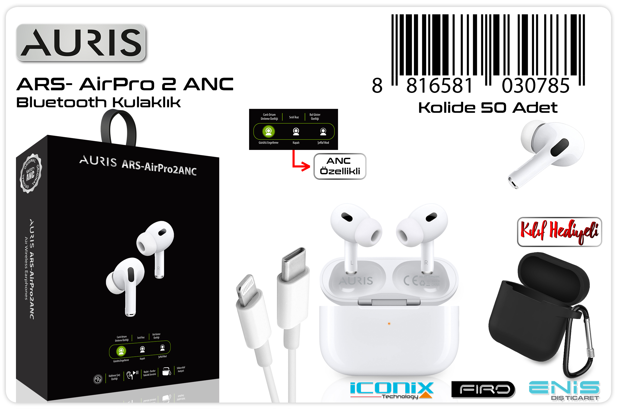 AİR Pro2 Anc AirPods