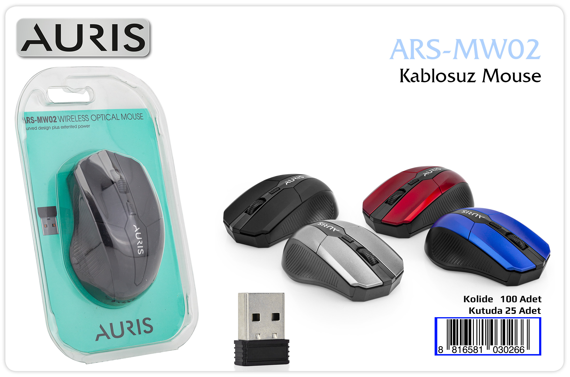 MW02 Wireless Mouse